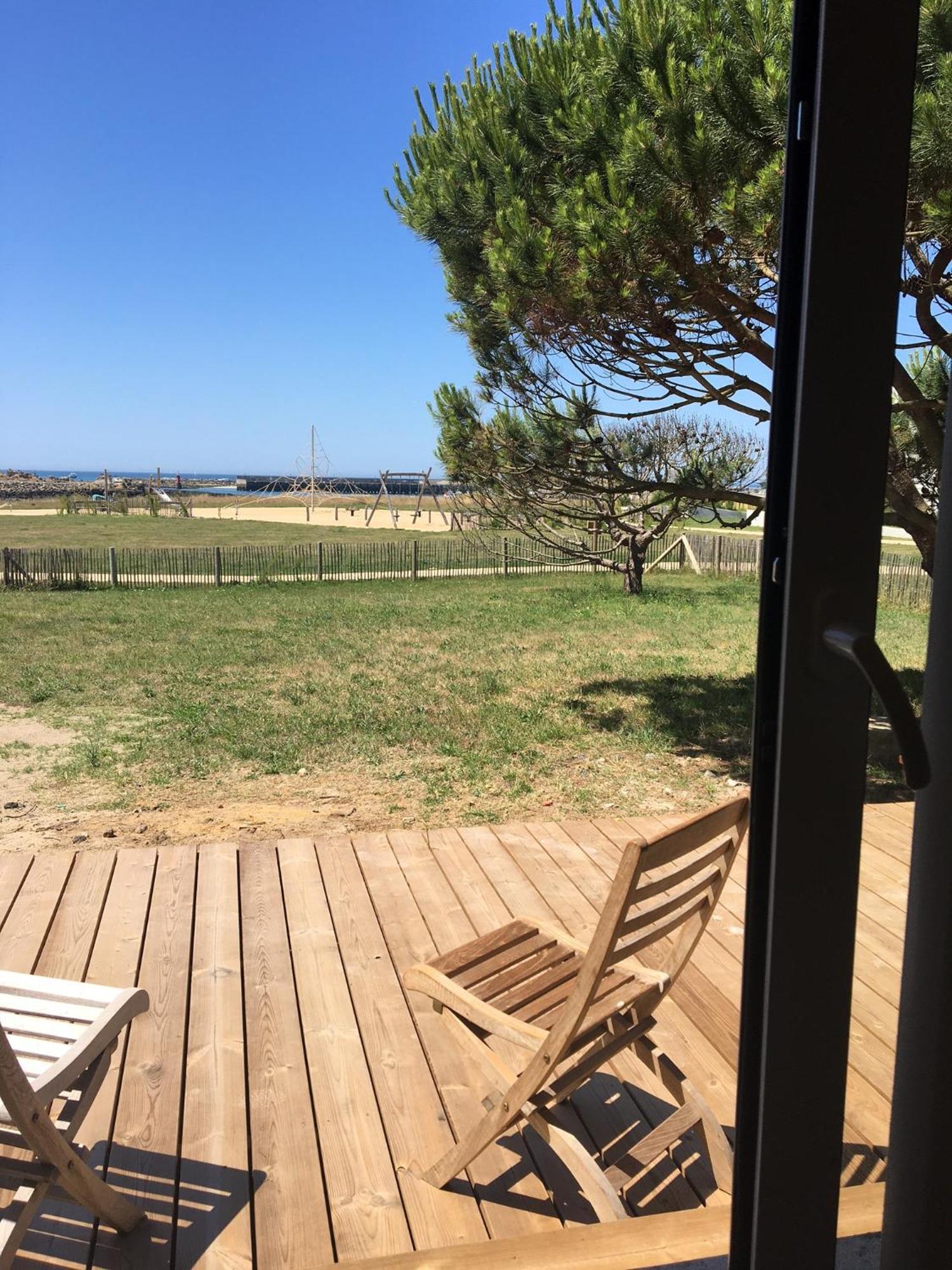 Appart-Studios Vue Mer Panoramique St Guenole Cote Mer Penmarcʼh Exteriér fotografie